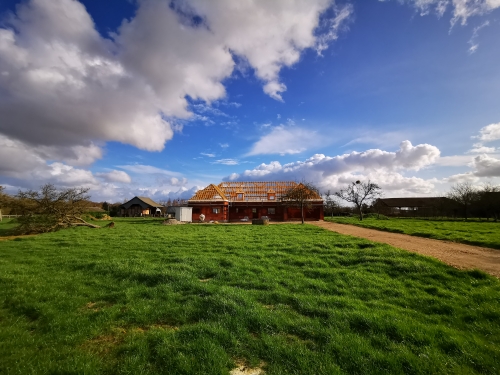 chantier 4_charpente entreprise Pesqueux dans le 76, en Normandie